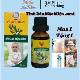 Dầu Xoa Mộc Miên Lợi An Hỗ Trợ Giảm Ho Cho Bé Yêu 20ml