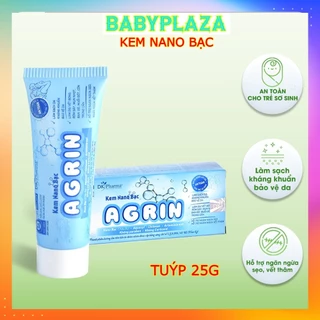 Kem nano bạc Agrin chăm sóc da cho bé hết hăm tã, mụn nhọt, mẫn ngứa -DK Phamar