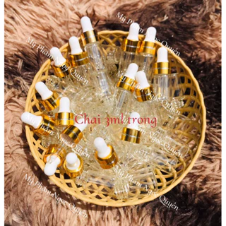 Chai thuỷ tinh 3ml/ chai chiết 3ml bóp giọt