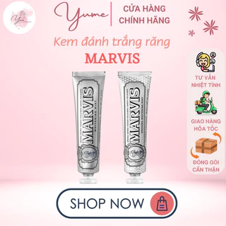 [HÀNG CÔNG TY] KEM ĐÁNH RĂNG MARVIS WHITENING MINT 85ML