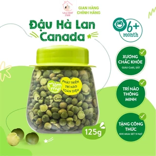 Đậu Hà Lan Cannada Loại 1 - Dẻo sánh mịn cho bé ăn dặm hũ 130g