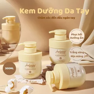 Kem Dưỡng Da Tay, Kem Bôi Da Tay Dưỡng Ẩm Chống Khô Nứt Nẻ Da Tay Chân Kem Dưỡng Làm Trắng Da Chai 300G