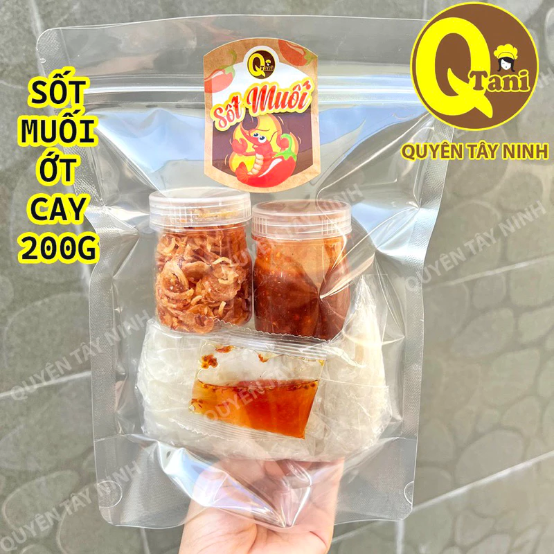 Combo Bánh Tráng Phơi Sương+ Muối Sốt siêu cay Quyên Tây Ninh Bánh tráng chấm Sốt Muối tắt ngon bá cháy