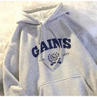 Áo hoodie chất liêu nỉ cotton dầy mềm mịn co giãn dành cho người lớn và trẻ em từ 10-60kg