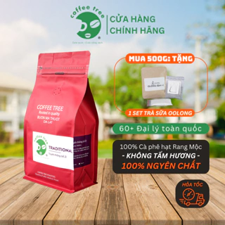 [Mua 1 Tặng 1] Cà Phê Truyền Thống Số 2 (500gr) Bột 100% Nguyên Chất Coffee Tree Vị chuẩn gu Việt