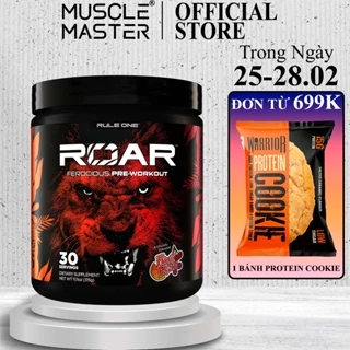 Bột Pre Workout Tăng Sức Mạnh Rule 1 Roar 30 Lần Dùng