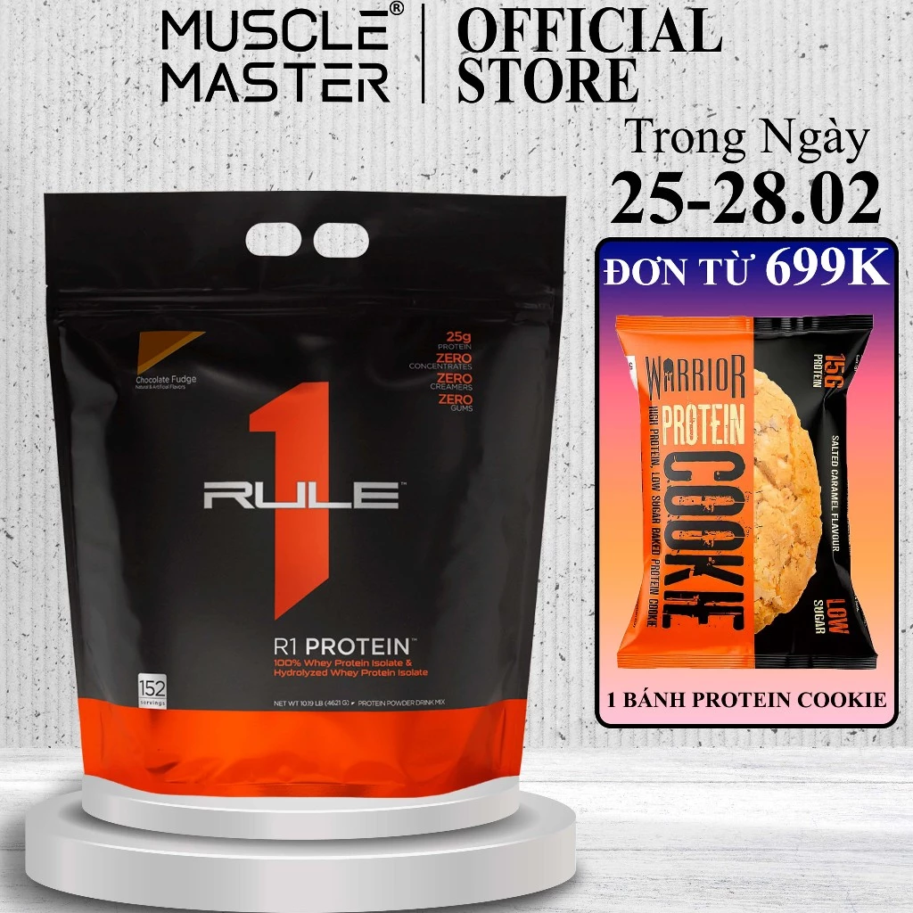 Thực Phẩm Bổ Sung Tăng Cơ R1 Rule 1 Protein 4.5Kg