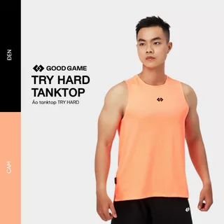 Áo Ba Lỗ Thể Thao Form Rộng Thoáng Mát Nhanh Khô, Áo Tanktop Bóng Rổ Tập Luyện GOOD GAME Try Hard