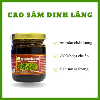 Cao sâm đinh lăng giúp ngủ ngon tăng sức dẻo dai cho cơ thể, hủ 100g