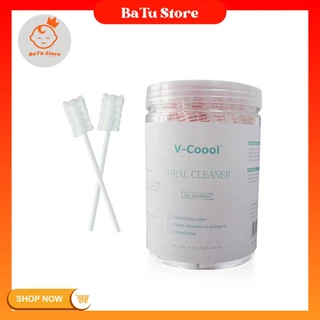 Gạc rơ lưỡi cho bé V-coool hộp 30 que Shop BaTu Store