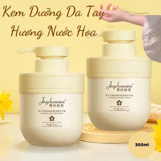 Kem Dưỡng Da Tay Hương Hoa Dưỡng Ẩm Chống Khô Da, Kem Dưỡng Ẩm Giúp Da Trắng Da Mịn Màng