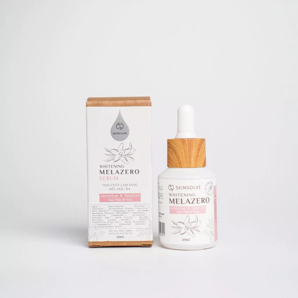 Tinh chất làm sáng đều màu da Skinsolve - Melazero Whitening Serum 20ml