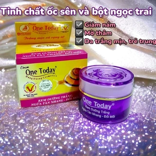 KEM ỐC SÊN ONE TODAY TRẮNG DA NGỪA NÁM TÀN NHANG ĐỒI MỒI (10G)