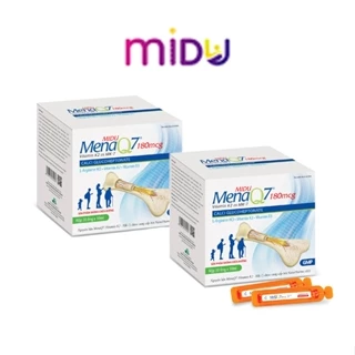 ( Combo 2 sản phẩm ) Midu MenaQ7 180mcg - Giúp Phát Triển Chiều Cao Cho Trẻ Em, Xương Dài, Dẻo Dai