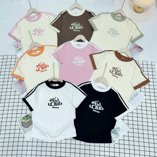 Áo Baby Tee Borip TKI CLUB Quảng Châu L1 Co Dãn 4 Chiều - Dư Tú Lệ Shop