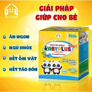 Siro Ăn Ngon Baby Plus Chính Hãng hộp 30 gói