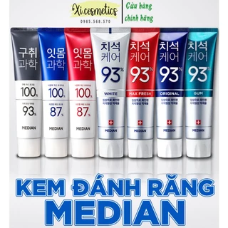 Kem Đánh Trắng Răng Median 93% Tooth-Paste 120g