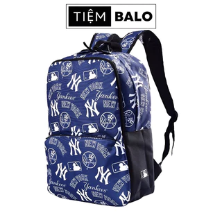 Balo Thời Trang Nam Nữ MLB ALL OVER PRINT Chất Vải Polyester Xịn Size 45*30 Cm Đựng Được Laptop 15,6 Inch TIỆM BALO NÈ