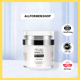 Kem dưỡng da mặt Retinol Vitamin A Melao 50g. Làm trắng da, dưỡng ẩm, chống nhăn, chống lão hóa