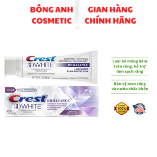 Kem đánh răng Crest 3D White tẩy trắng răng