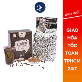 Trân châu đen KUN HAN Caramel Thượng Hạng túi 3kg