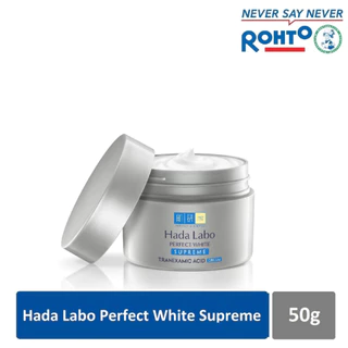 [Mua 1 tặng 1- HSD:2025] Kem dưỡng trắng toàn diện Hada Labo Perfect White tranexamic acid Supreme Cream 50g