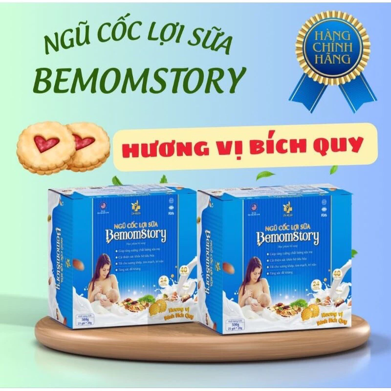 Bemomstory - Ngũ cốc lợi sữa 40 loại hạt MUA 1 TẶNG 5