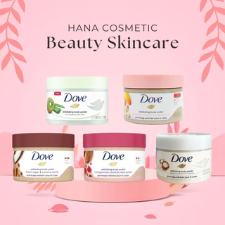 Tẩy Da Chết Toàn Thân DOVE bản MỸ 298g, Chăm Sóc Da Dưỡng Trắng Cấp Ẩm Exfoliating Body Polish/ QF_COSME