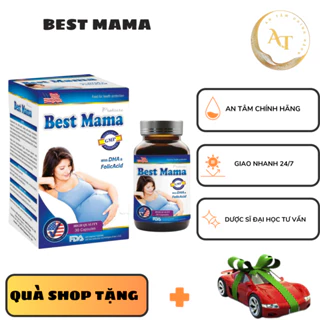 [CHÍNH HÃNG] Best Mama - Bổ sung sắt, acid folic và khoáng chất cho bà bầu trước và sau sinh