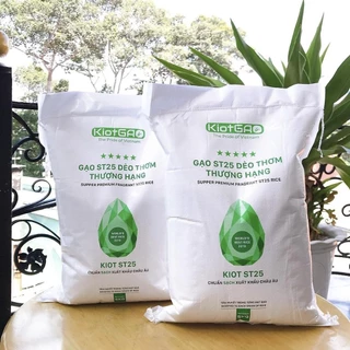 Gạo Kiosk Gạo Dẻo Thơm Thượng Hạng - Cam Kết Date Mới, Tươi Ngon -  Fresh Rice (Túi 5kg)