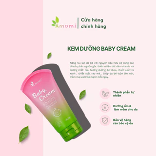 Kem Dưỡng Cho Bé Baby Cream Amomi Dưỡng Ẩm, Làm Dịu Da, Bảo Vệ Và Tránh Các Bệnh Lí Về Da Cho Bé