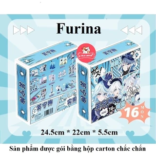 Hộp quà Furina Genshin Impact Hộp quà tặng vuông đặc biệt 16 món