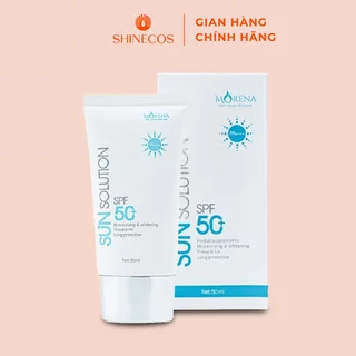 Kem Chống Nắng Morena Huyền Phi Chống Nắng, Nâng Tone, Dưỡng Da Bảo Vệ Da Khỏi Tia UV Chính Hãng 50ml