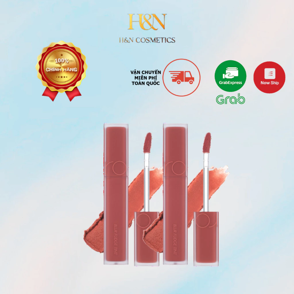 [Hàn Quốc] Son Kem Lì Mềm Môi Romand Blur Fudge Tint 03 04 08 5g