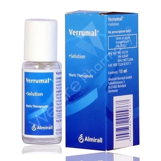 Verrumal solution 13ml thổi bay Sùi Mào Gà, Mụn Cóc nhập chính hãng của Đức có bs tư vấn điều tr ị ( có che tên sp )