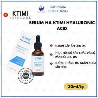 [Chính hãng KTIMI] KTIMI HYALURONIC ACID SERUM EXTRA - Serum cấp ẩm Ktimi căng mịn da – Miền Thảo Mộc