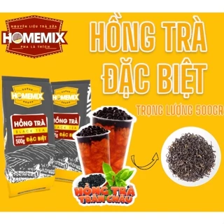 HỒNG TRÀ ĐẶC BIỆT 1KG/500GR HOMEMIX dùng pha trà sữa / trà trái cây thơm ngon đậm vị