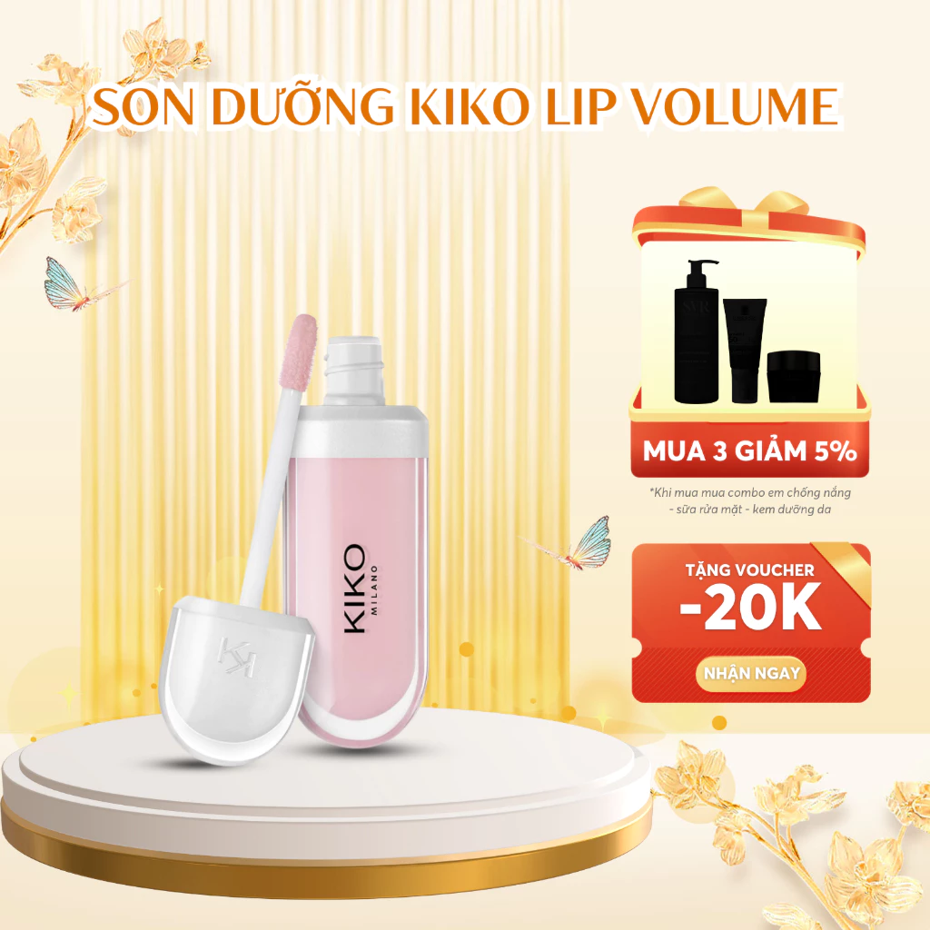 Son Dưỡng Kiko Lip Volume Tutu Rose - Hana Cosmestic