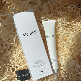 Serum B3 Giúp Đều Màu Da, Duy Trì Độ Ẩm Chống Lão Hóa và Ngăn Ngừa Mụn Medik8 Clarity Peptides 10% Niacinamide