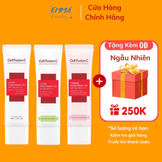 Kem Chống Nắng Cell Fusion C 100 SPF50+ PA +++ Hàn Quốc Dưỡng Trắng và Nâng Tone cho mọi loại da 50g