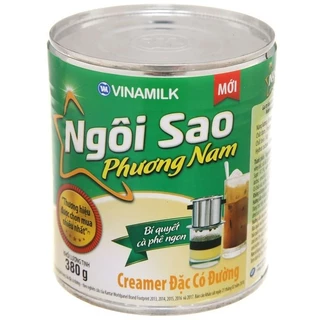 Kem đặc (Sữa Đặc) có đường Ngôi sao Phương Nam Xanh lá lon 380g