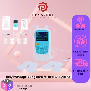 (Hỏa tốc) Máy Massage Xung Điện - Máy Mát Xa Xung Điện AST-2012A, Tích Hợp 25 Chế Độ Massage, Giảm Đau Mỏi Cơ Thể EMS