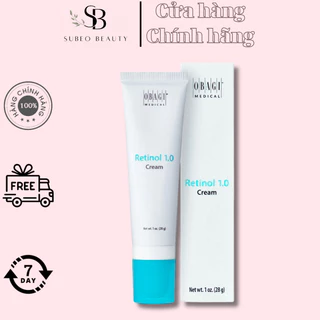 Kem Dưỡng Obagi Retinol 1.0 Cream 28g Chống Lão Hóa, Dưỡng Ẩm Tốt , Ngừa mụn 360 Retinol / Subeo Beauty