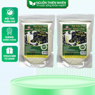 Combo 2 Túi Bột đậu đen xanh lòng nguyên chất Thuận Hòa Food Túi 200g