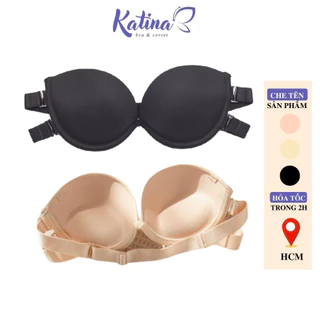 KTB371 [LOẠI 1] Áo Quây Cúp Ngang Không Dây KATINA BRA Có Gọng Đệm Vừa Giúp Nâng Đẩy Tặng Kèm Dây Trong