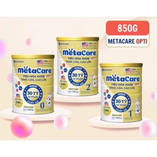 Sữa bột Metacare OPTI số 0+, 1+, 2+ 800g - Phát triển toàn diện cho trẻ