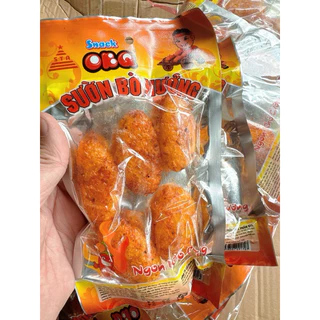 Snack OBQ Sườn bò nướng 1 bịch 20gói