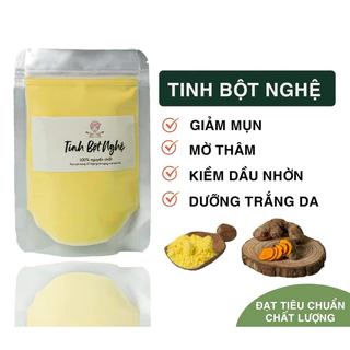 Tinh bột nghệ nguyên chất đắp mặt 100gr