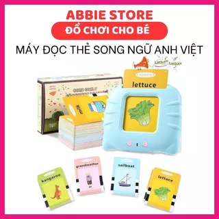 Máy đọc thẻ tiếng anh song ngữ Anh Việt flashcard