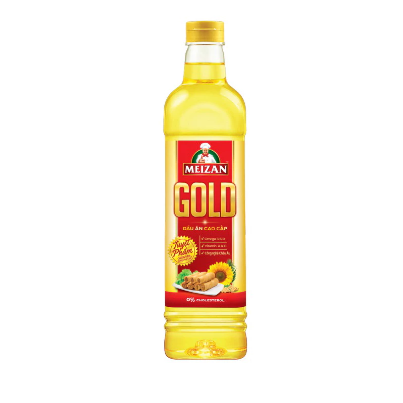 Dầu ăn cao cấp Meizan Gold chai 1 lít